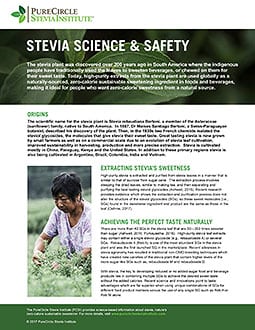 Stevia Science Safety Overview 2017